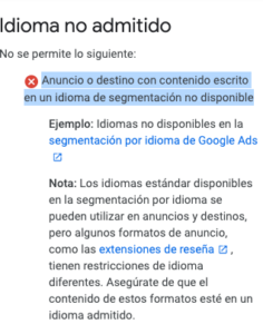 Publicidad en Google Ads en Euskera